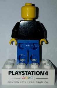 Lego Sony Devcon 2015 Exclusive Convention Minifigure (2)