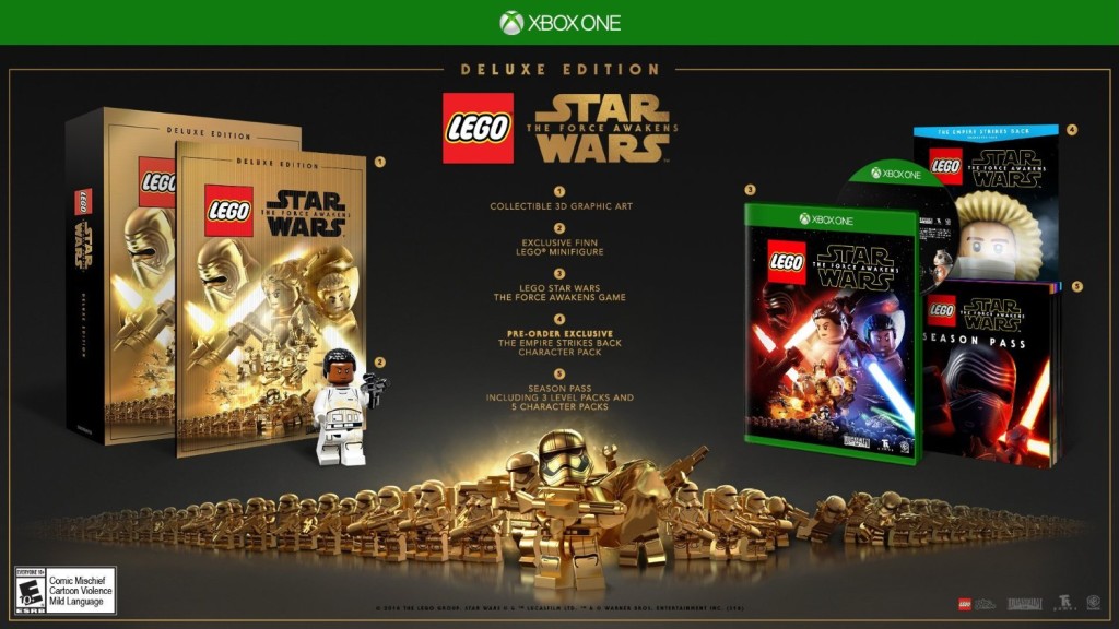 Lego Star Wars FOrce Awakens with Exclusive Finn Minifigure