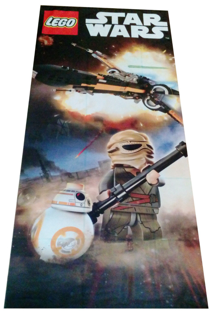 Star Wars Toy Store Banner Rey Front