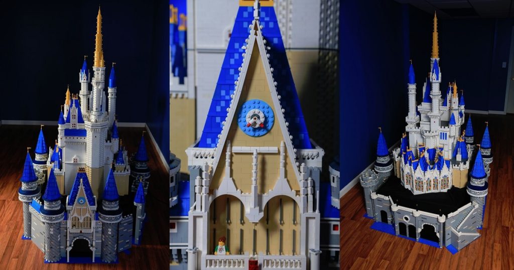 Custom Disney 50,000-brick Lego Cinderella Castle - Copy