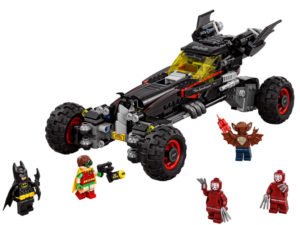 Lego Batman Movie Exclusive Minifigure revealed Batmobile