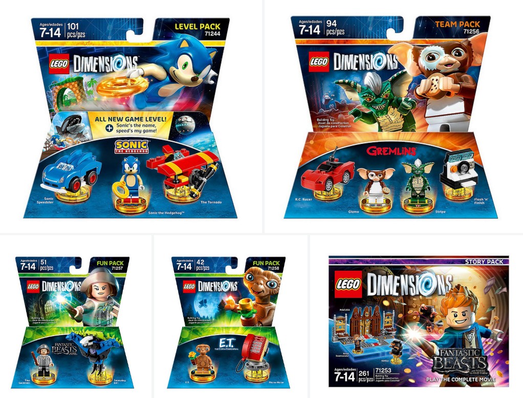 Lego Dimensions Wave 2 on Amazon