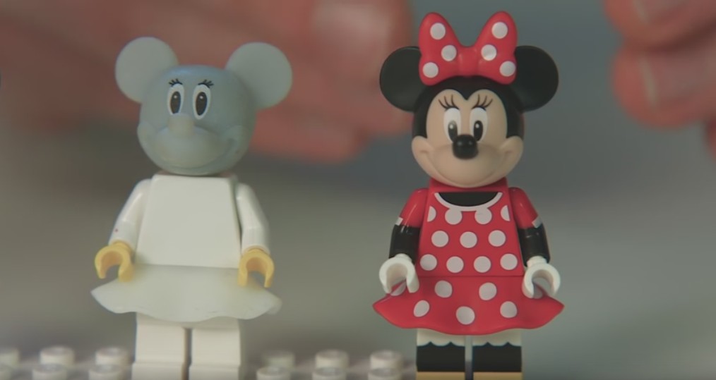 Lego Minnie Mouse Prototype Minifigure