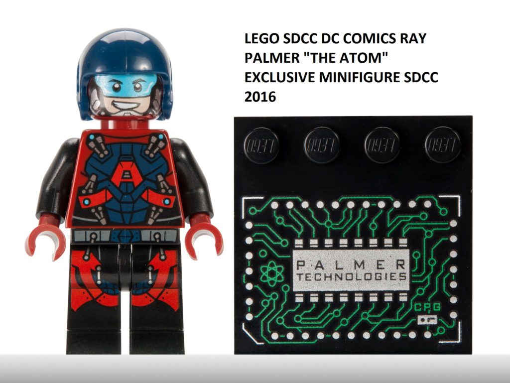 Lego SDCC Atom Ray Palmer Exclusive Minifigure