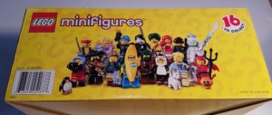 Lego Series 16 71013 Minifigure Box Back