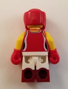 Lego Series 16 71013 Minifigure Femal Kickboxer Back