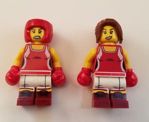 Lego Series 16 71013 Minifigure Female Kickboxer Front