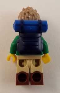 Lego Series 16 71013 Minifigure Hiker Back