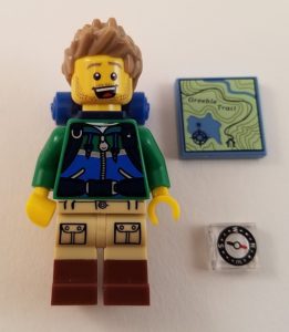 Lego Series 16 71013 Minifigure Hiker Front