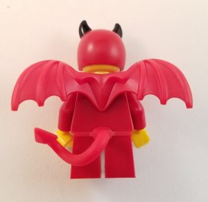 Lego Series 16 71013 Minifigure Imp Devil Suit Child Back
