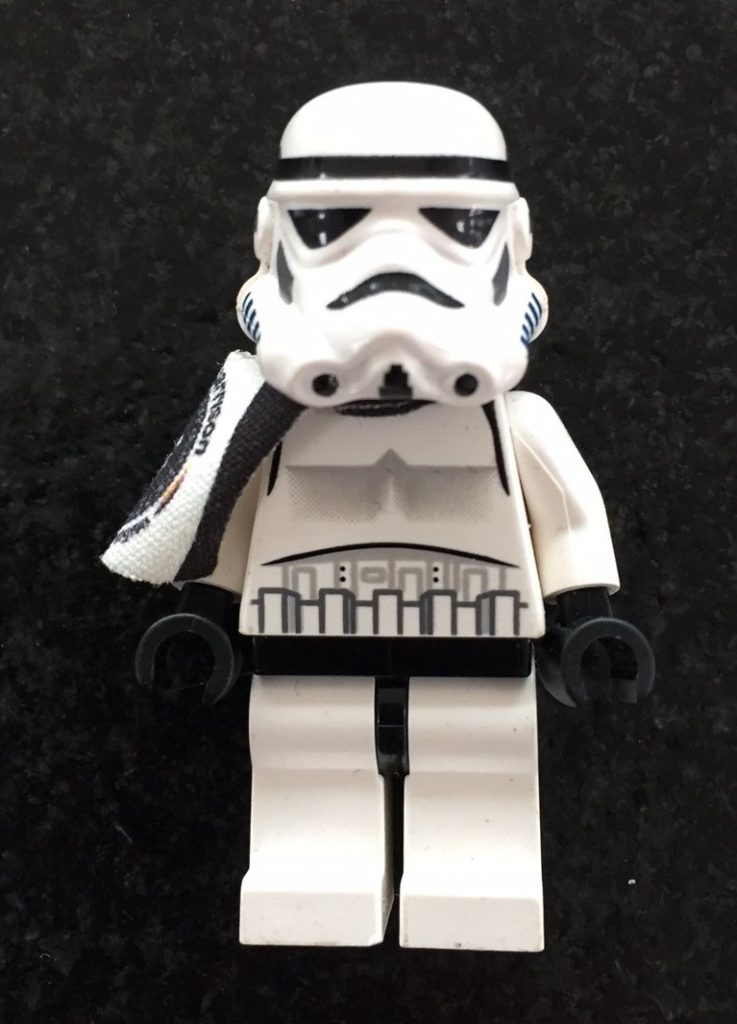 Lego 501st Limited Edition to 95 units German Garrison Minifigure White Pauldron Front