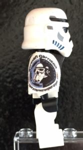 Lego 501st Limited Edition to 95 units German Garrison Minifigure White Pauldron Side