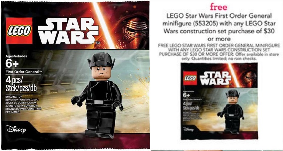 Get you First Order General 5004406 at Toys R us starting on 9 25