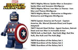 Lego Marvel Super Heores 2017