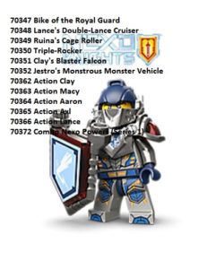 Lego Nexo Knights 2017