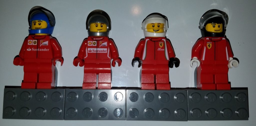 Lego Speed Champions Ferrari 1 Minifigures