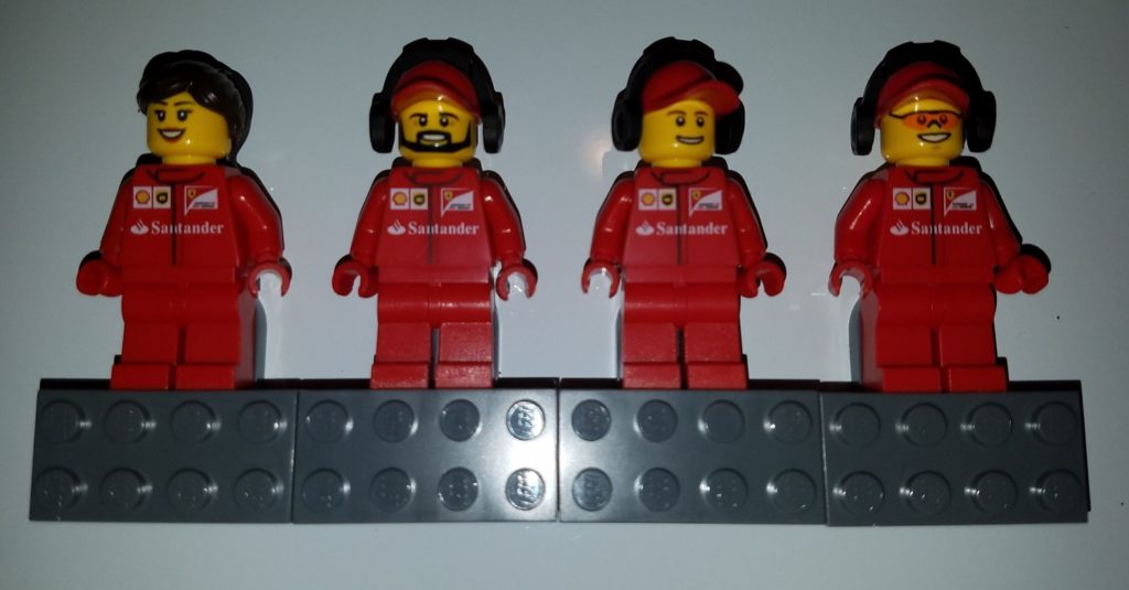 Lego Speed Champions Ferrari 2 Minifigures