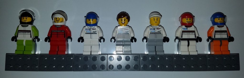 Lego Speed Champions Porsche Minifigures