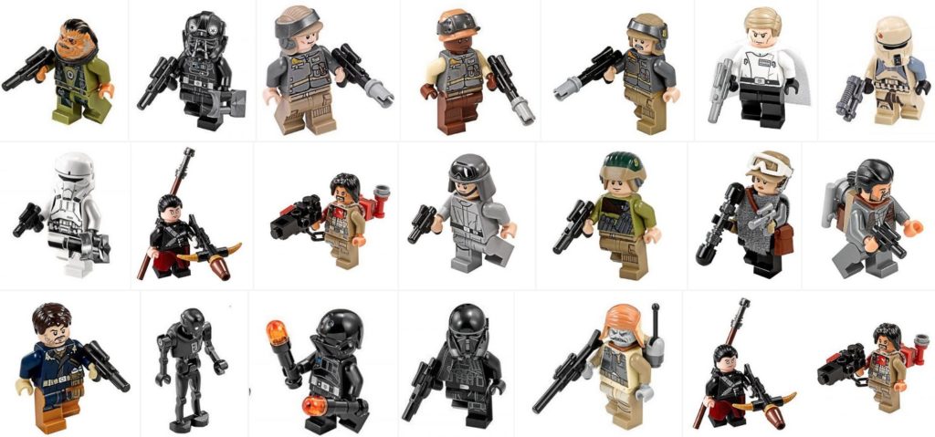 Lego Star Wars Rogue One Minifigures