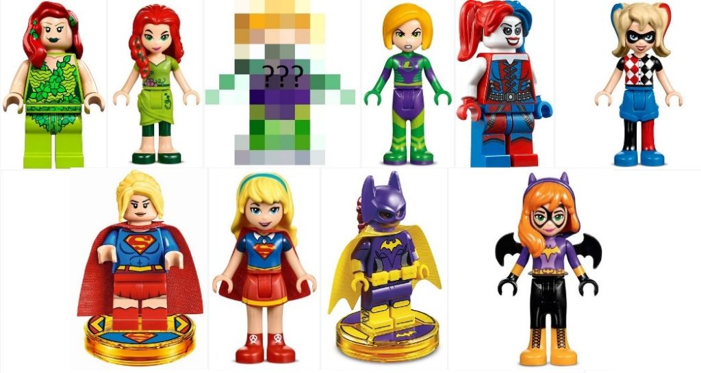 Lego Super Girls Mini Dolls and Minifigures