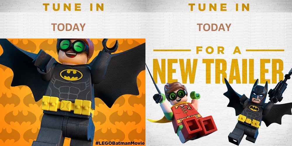 2017 The Lego Batman Movie Poster Print Batgirl Robin Joker Alfred