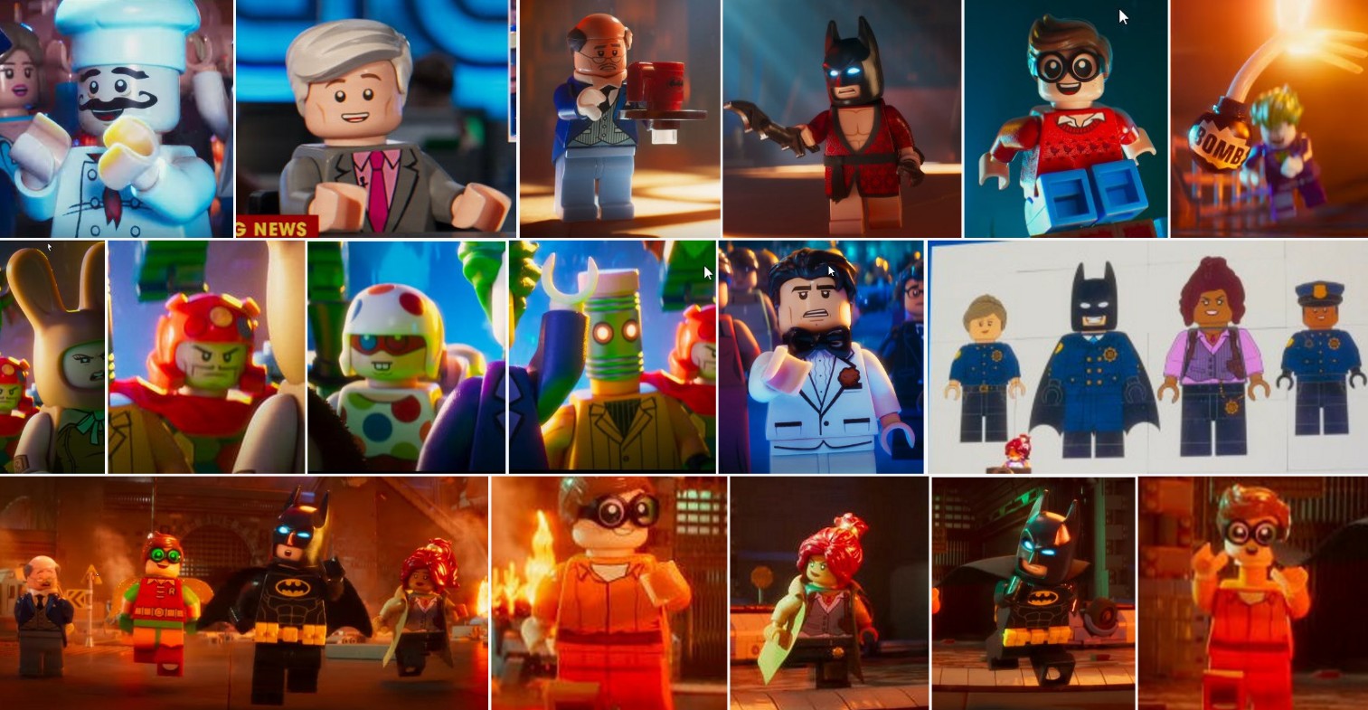 Check out the characters from LEGO Batman Movie Minifigures Series