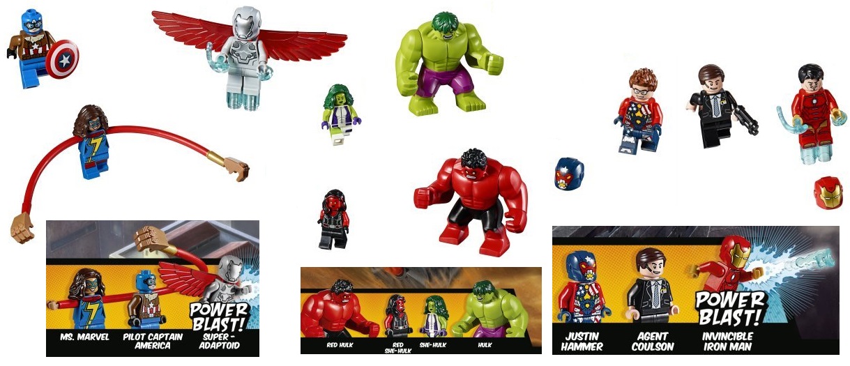Ofre Jeg accepterer det Kig forbi Official Images of Lego Marvel 2017 Sets 76076 7607 76078 posted to Amazon  Japan - Minifigure Price Guide