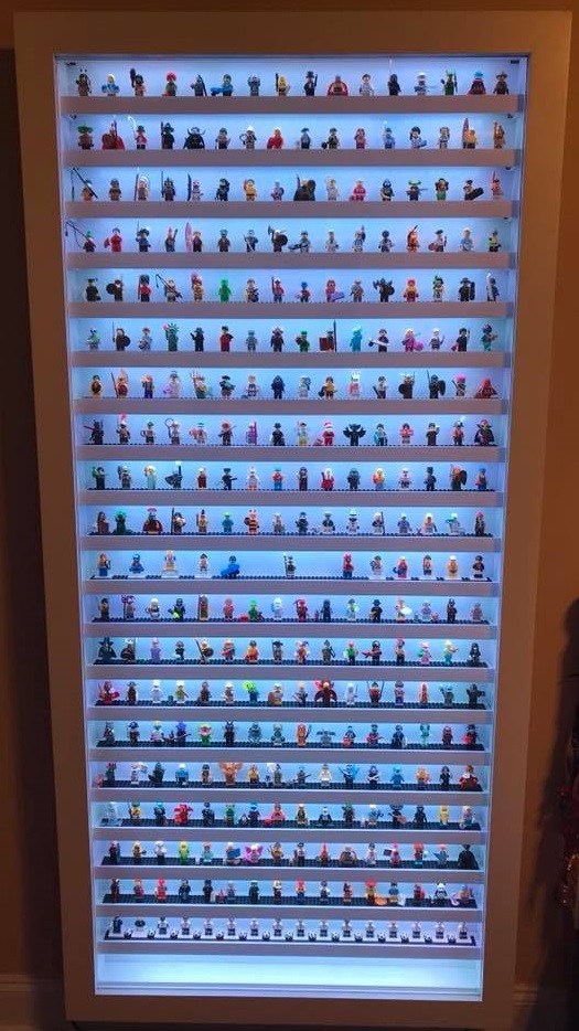 lego mini figures display