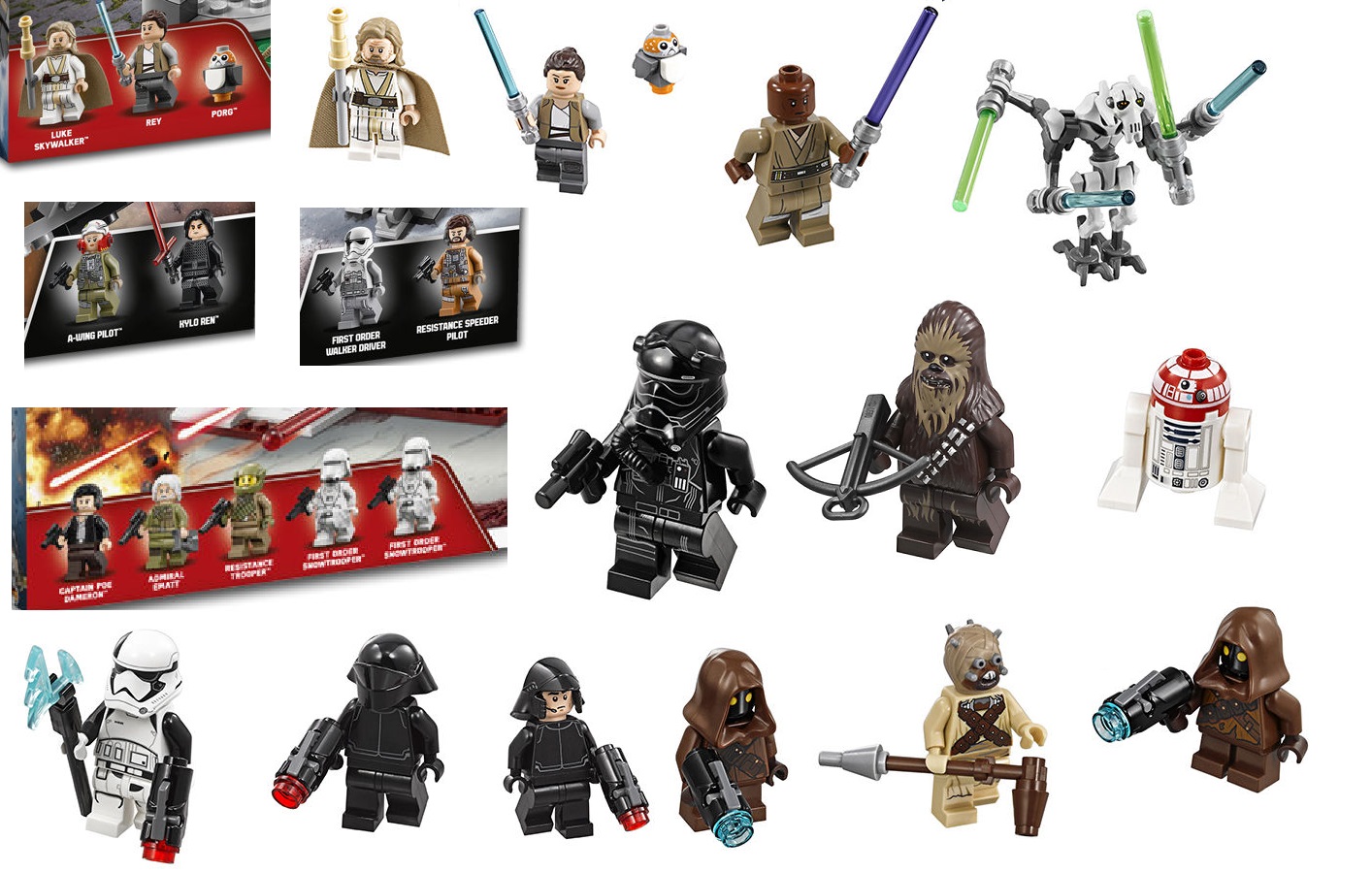 lego star wars minifigures series