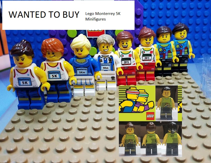 Vandt Accepteret sol Wanted - Lego 2013 to 2017 Monterrey Carrera 5K Minifigure - Minifigure  Price Guide