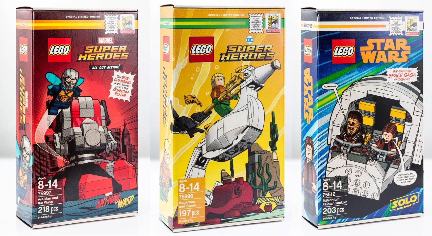 Lego SDCC 2018 Set Promotions 75997 with Minifigures - Minifigure Price