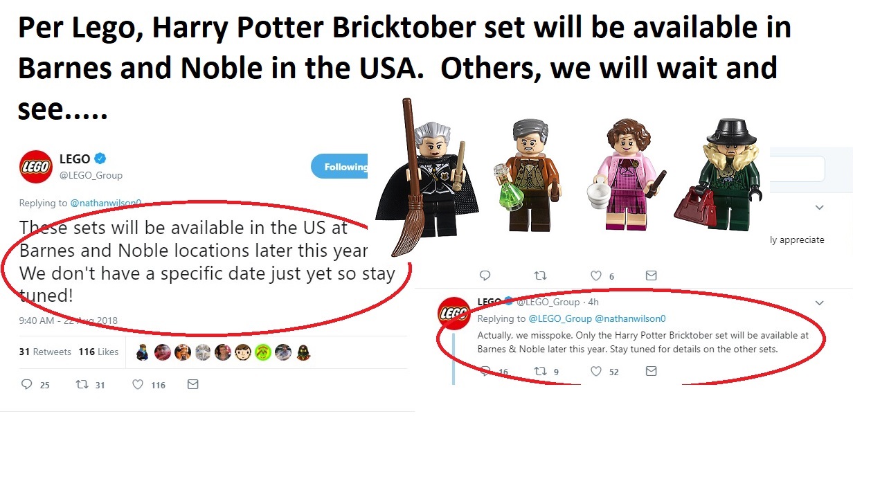 Barnes and noble store harry potter bricktober