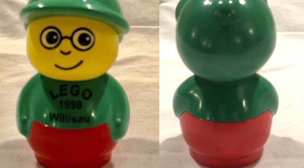 LEGO PRIMO VERY RARE WILLISAU FACTORY TOUR Promotional Figure