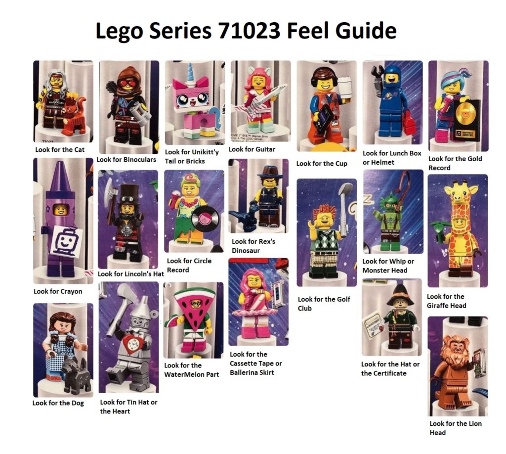 Lego Movie Collectible Minifigures And Wizard Of Oz Lego