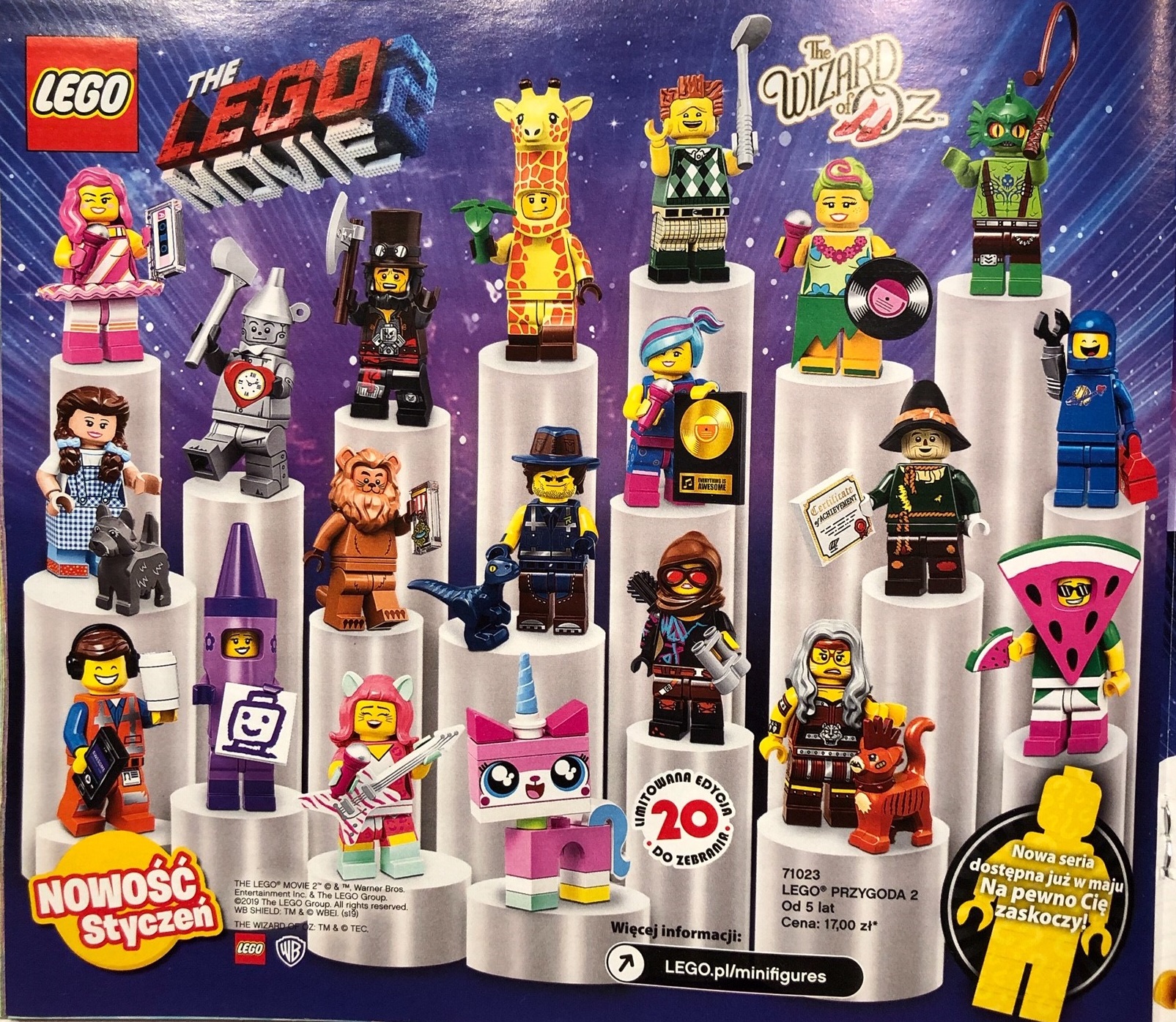 Lego minifigures series 2019 hot sale