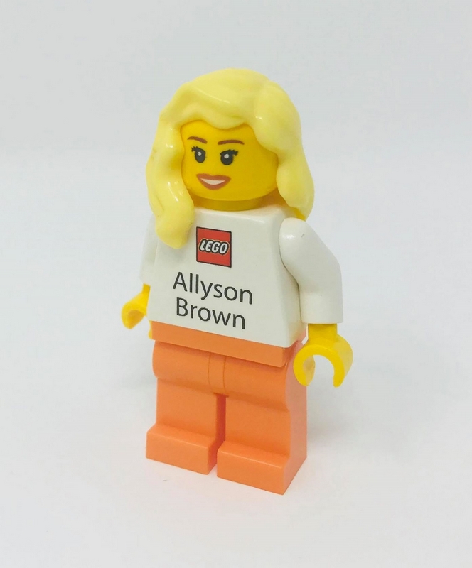 Allyson Brown - blond hair