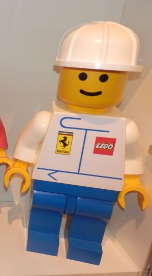 Lego Store Display White Ferrari Shirt