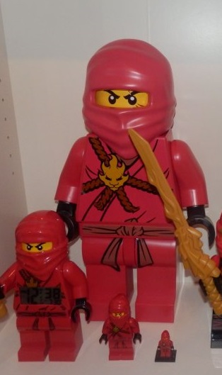 Lego Store Display Red Ninja