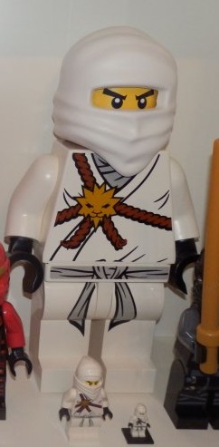 Lego Store Display White Ninja