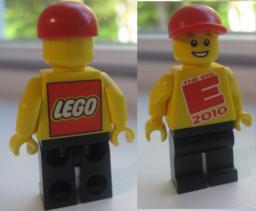 Lego Official The Big E 2010 Minifigure