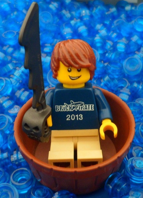 Brick Pirate 2013 Minifigure