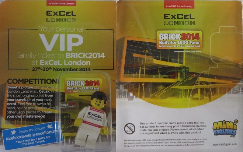 Brick2014 VIP Figure at ExCel London