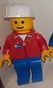 Lego Store Display Red Jacket Lego Badge