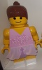 Lego Store Display Girl Pink Dress