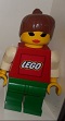 Lego Store Display Girl Red Shirt Lego Logo