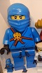 Lego Store Display Blue ninja