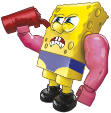 Spongebob Gym Wacky Pack