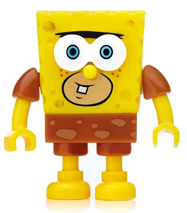 MEGA BLOKS Detailed Listing for CaveMan Spongebob FIG946471 mbbob065 $5.25