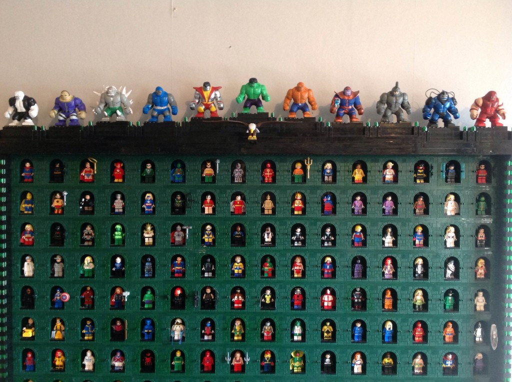lego mini figure displays