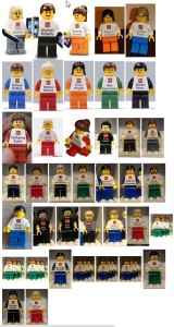 39 Different Lego Employee Minifigure Business Cards